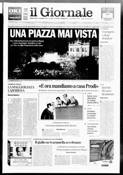 Il giornale : quotidiano del mattino